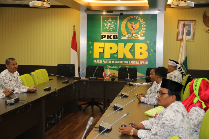 Delegasi UNRAS PGSI diterima FPKB