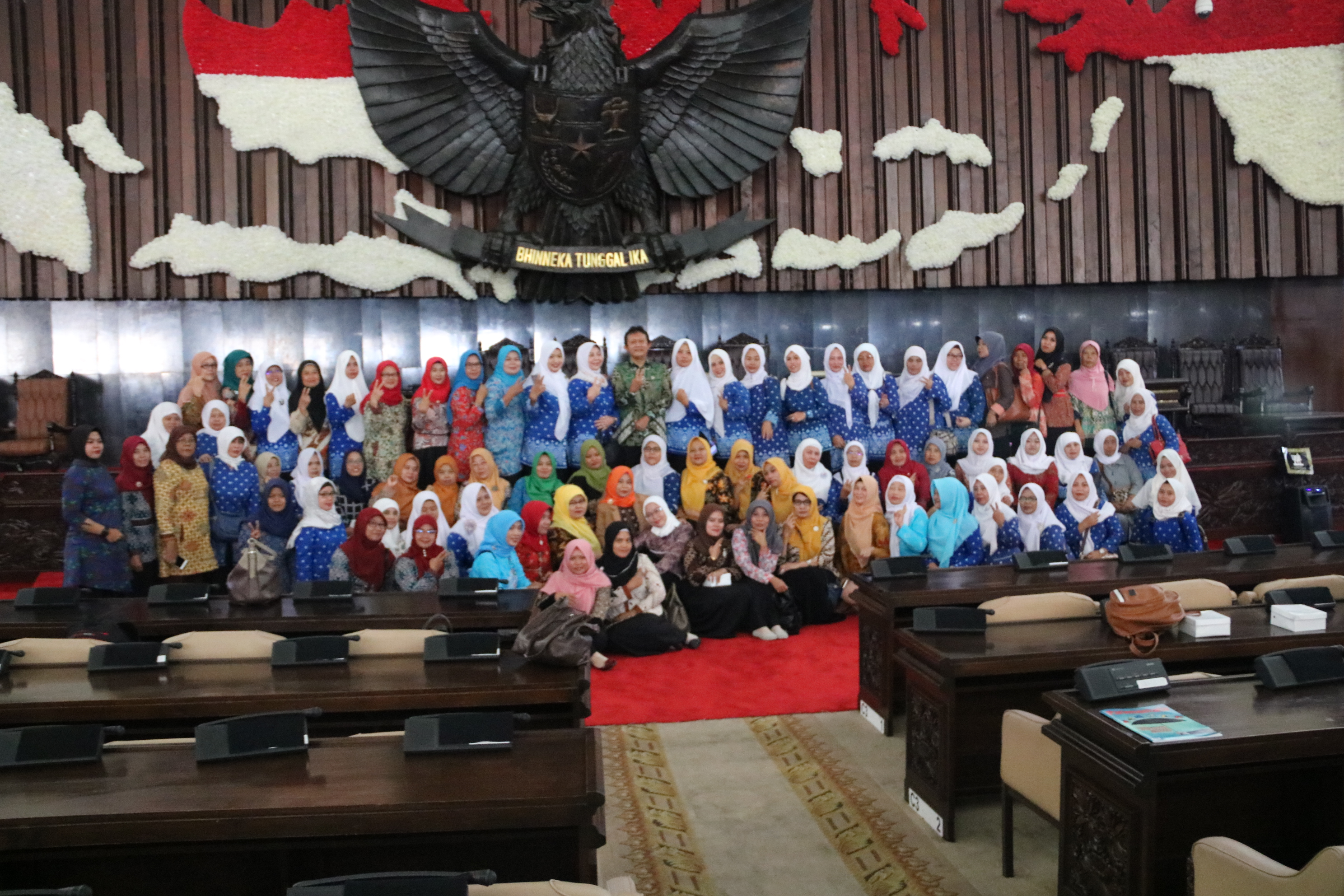 Delegasi Ibu Ibu PAUDI, Bogor. PPP.